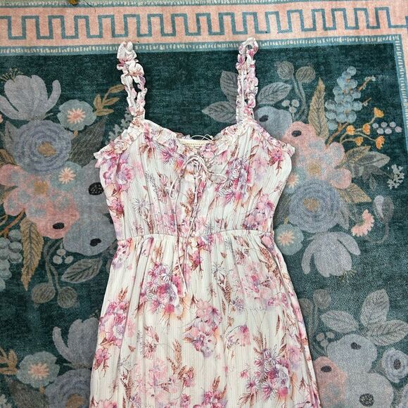 Lovestitch Pink Floral Maxi Dress - Picture 16 of 16